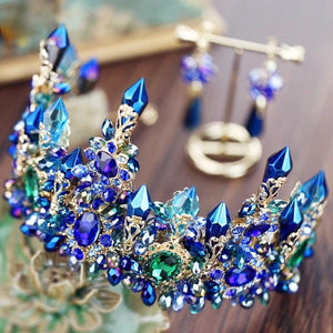 Inspired Blue Mermaid Tiara