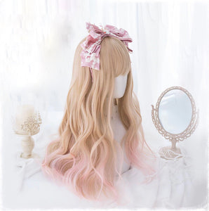 Sweet Pink & Blonde Fairy Hair