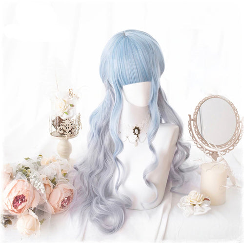 Unicorn Spirit Blue Ombré Wig