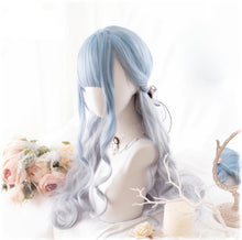 Load image into Gallery viewer, Unicorn Spirit Blue Ombré Wig