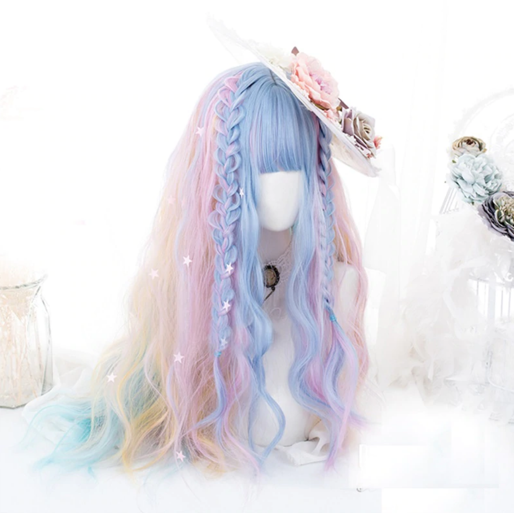 Wonderland Rainbow Unicorn Wig
