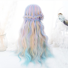 Load image into Gallery viewer, Wonderland Rainbow Unicorn Wig