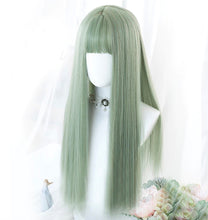 Load image into Gallery viewer, Zealful Passionate Green Hero Wig