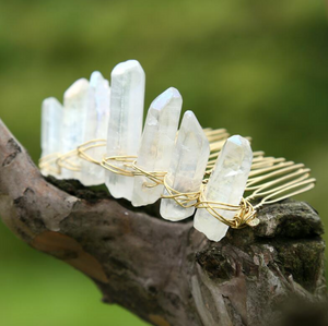Lavish Crystal Aura Pins