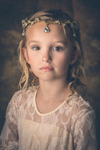 Load image into Gallery viewer, Just Pixie Waterdrop Tiara in Gold