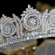 Load image into Gallery viewer, Regal Rose Sparkling Diadem