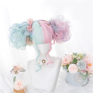Cute Candy-Coated Cosplay Wig