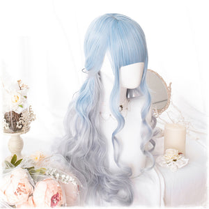 Unicorn Spirit Blue Ombré Wig