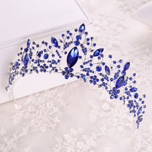 Load image into Gallery viewer, Light-Hearted Deep Blue Diadem