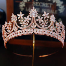 Load image into Gallery viewer, Rich Rose High-End Princess Diadem