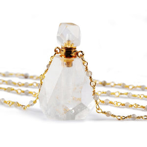 Miraculous Crystal Perfume Bottle Pendants