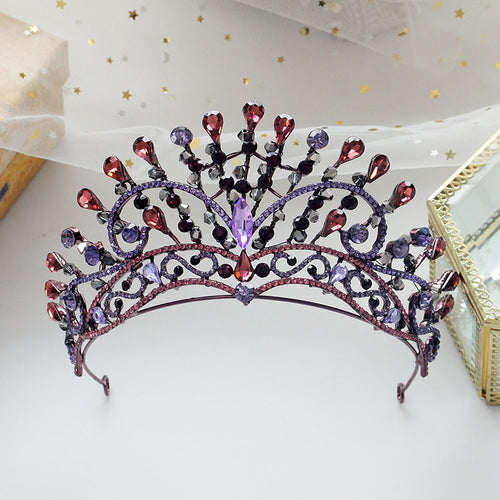 Popular Purple Peacock Diadem