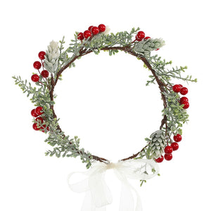 Knowledgable Winter Forest Wreath