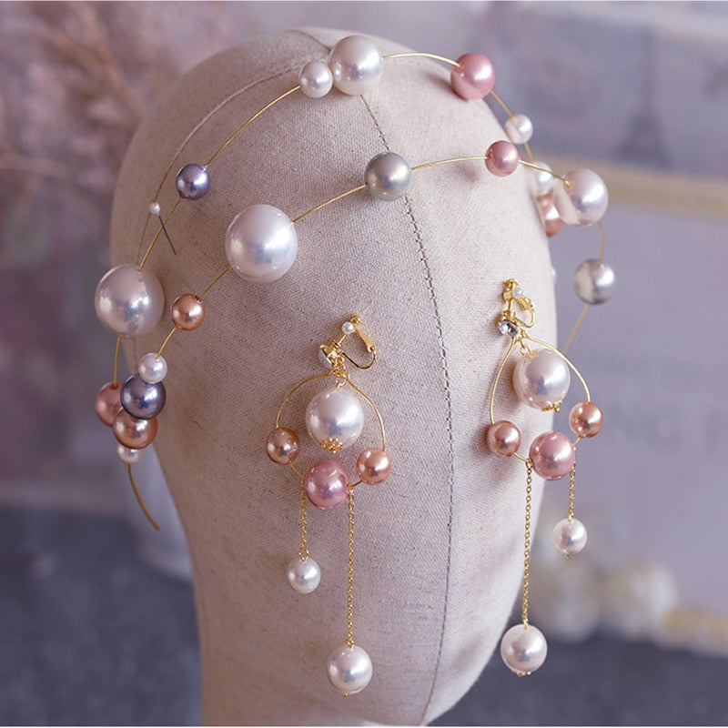 Romantic Pearly Wonder Headdress