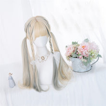 Load image into Gallery viewer, Glamor Blonde &amp; Grey Ombre Wig