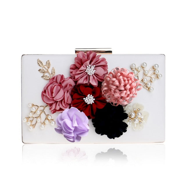 Lovey-Dovey Floral Purse
