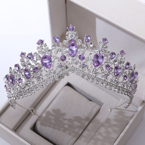 Gorgeous European Tiara in Purple