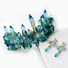 Load image into Gallery viewer, Irresistible Teal Fairytale Crown