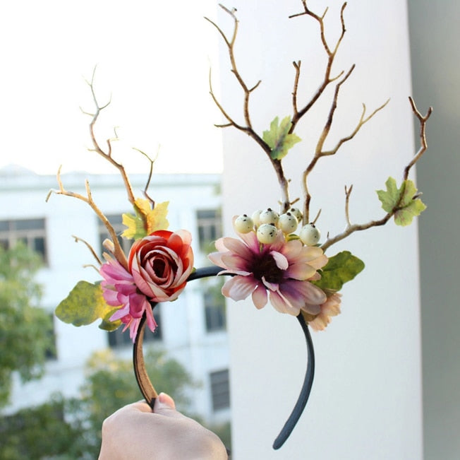 Voguish Fairy Floral Headpiece