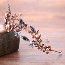Load image into Gallery viewer, Chic Bronze Leaf Diadem