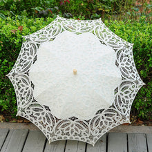Load image into Gallery viewer, Tasteful Vintage Lace Parasol