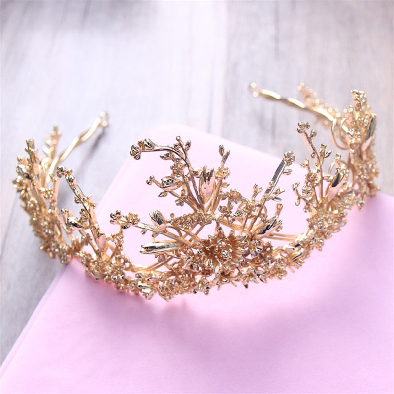 Enticing Gold Quirky Crown