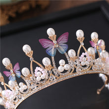 Load image into Gallery viewer, Big-Hearted Butterfly Crown