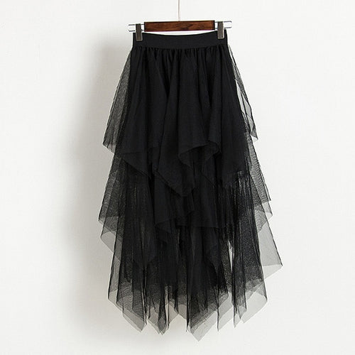 Outgoing Fringe Black Tutu