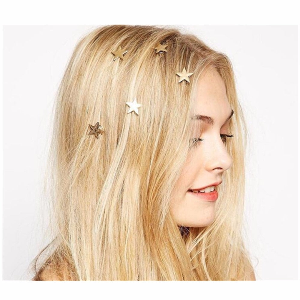 Nifty Shining Star Hair Jewelry