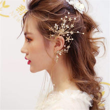 Load image into Gallery viewer, Radiant Floral Earring Headdress