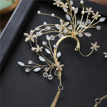 Load image into Gallery viewer, Radiant Floral Earring Headdress