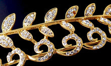 Load image into Gallery viewer, Vibrant Gold Cleopatra Tiara