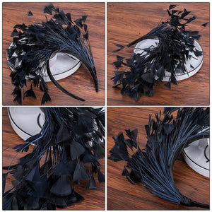 Faux Feather Festival Hairbands