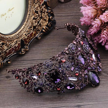 Load image into Gallery viewer, Phenomenal Luxury Purple Tiara