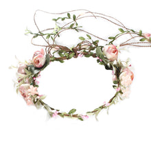 Load image into Gallery viewer, Flower Wreath Festival Headband